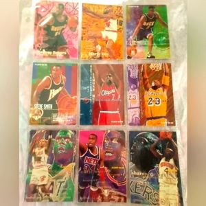 95'-96' FLEER BASEBALL 9 Card Lot